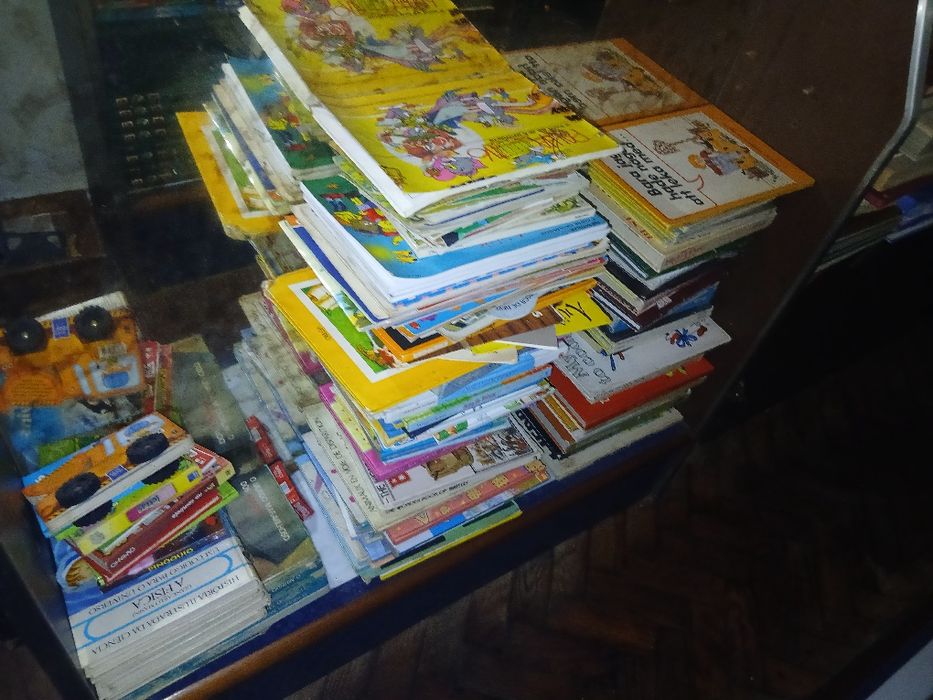 Conjunto + 100 livros crianca em português Ingles tudo 50 €