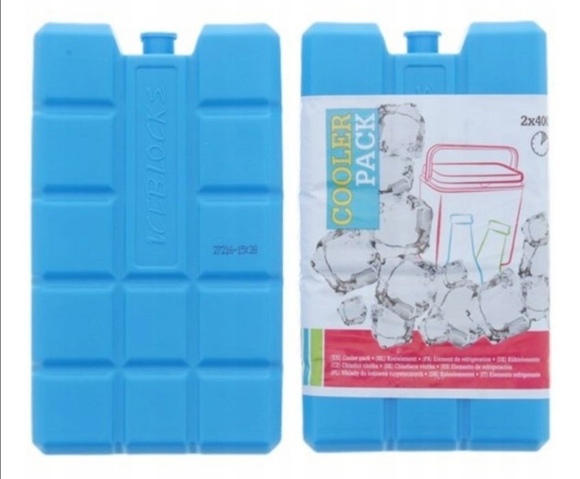 WKŁAD CHŁODZĄCY lodówka turystyczna 2x400ml