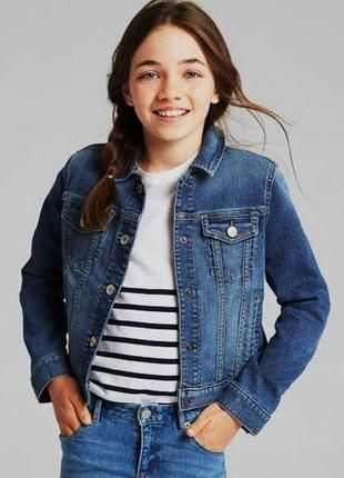 ZARA girls 7L jeansowa kurtka katana wygodna elastyczna