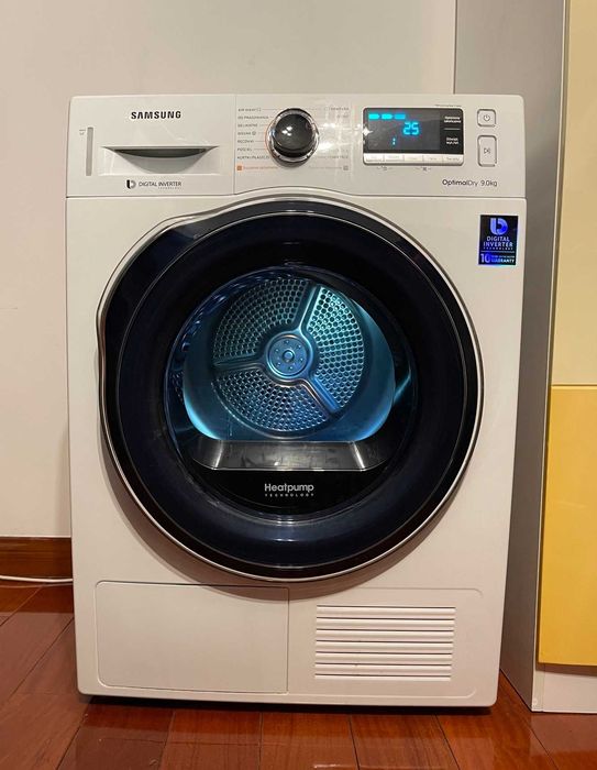 Suszarka bębnowa SAMSUNG DV90M6200CW/EO AirWash z Pompą Ciepła