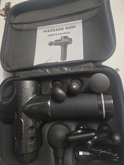 Перкусионный массажёр  аккумуляторный  6 в 1.