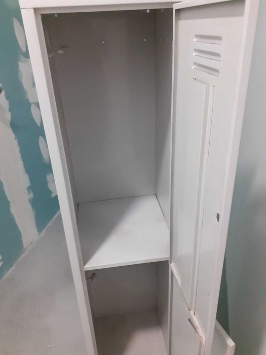 Conjunto de cacifos/armários inox (3) + 1 individual