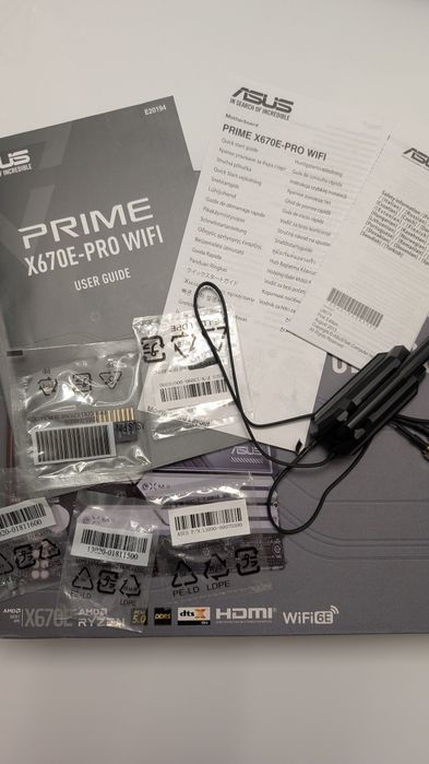 RAM DDR5 32GB (2x16gb) 5600mhz T-Force RGB + Asus Prime X670E-Pro Wifi