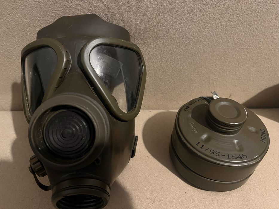 Maska przeciwgazowa Dräger M65 + zaplombowany filtr