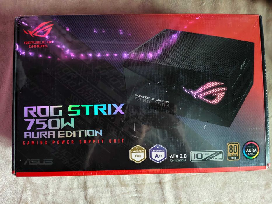 Asus rog strix gold aura edition 750w ATX3.0 блок питания БП