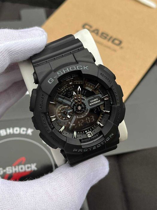 Годинник Casio G-Shock GA-110 Black | часы мужские | Vintage A159 | DW