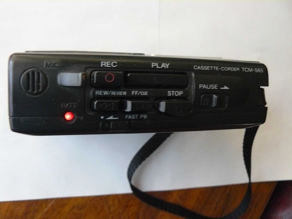 Cassette Recorder Sony Tcm-S65 walkman dyktafon