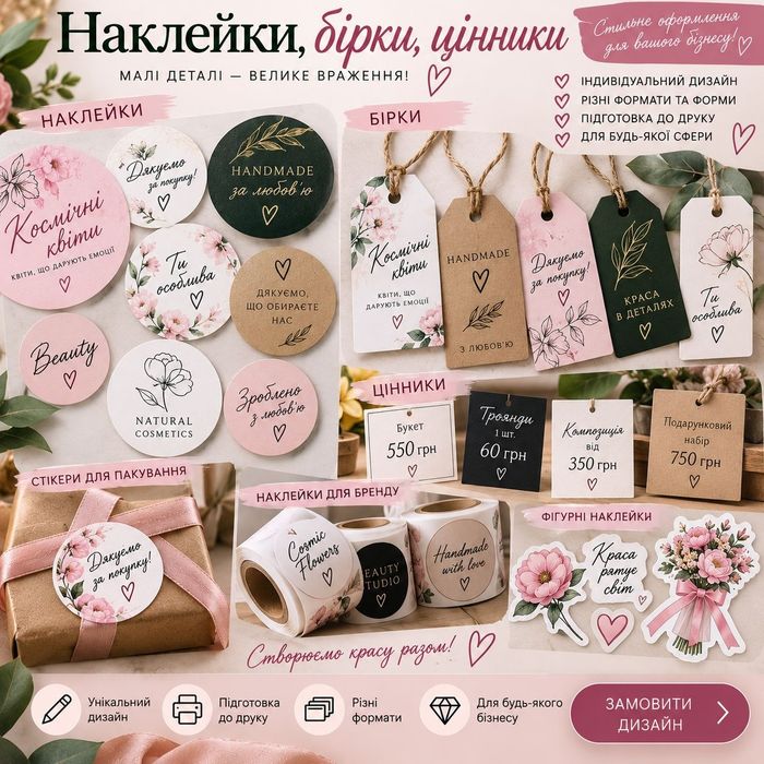 Дизайн для вашего бизнеса.