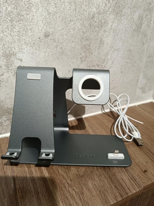 Stojak na telefon zegarek,słuchawki iPhone