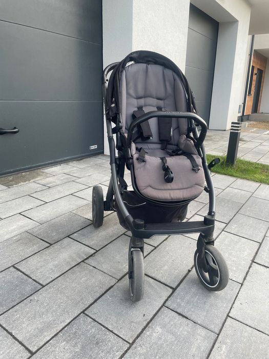 X lander X Pulse czarny 2w1 wózek i gondola z akcesoriam