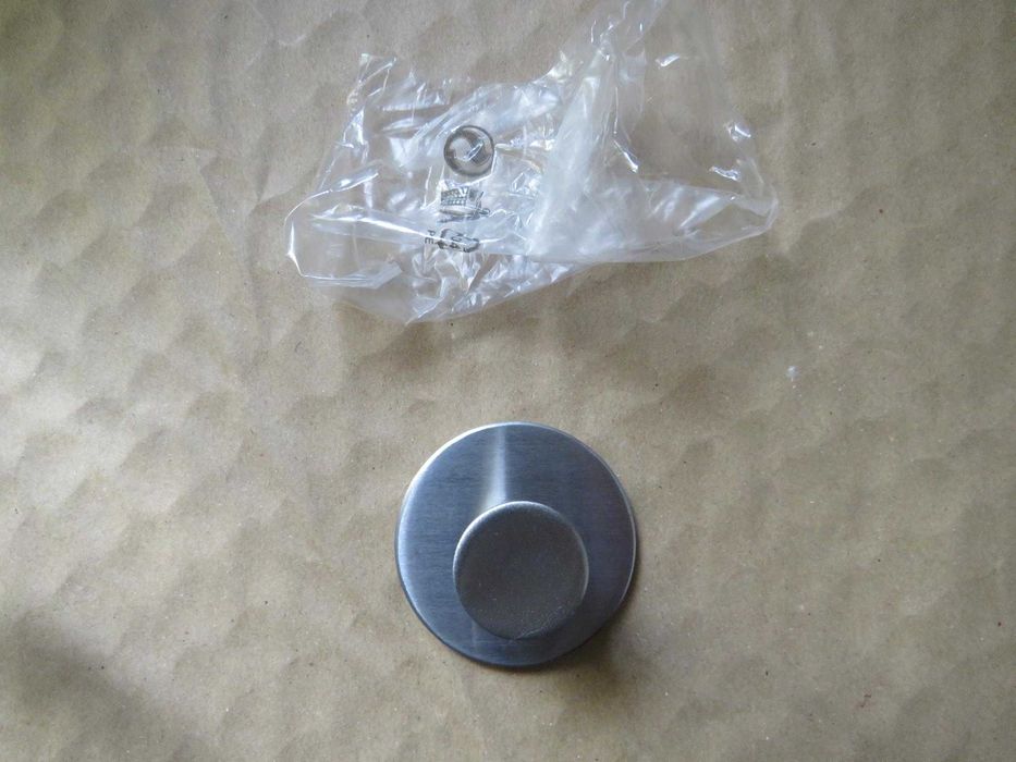 Ganchos (4) em aço inoxidável com autocolante (sem ter furar). NOVOS