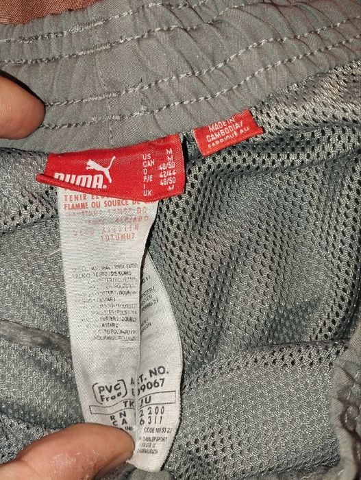 Нейлонові штани  Puma на стяжках