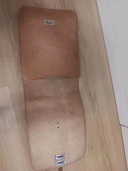 Torba raportówka PRL Skóra naturalna