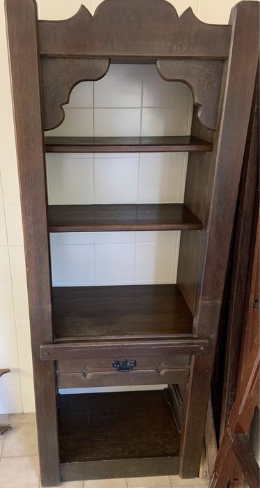 Estante madeira estilo rústico