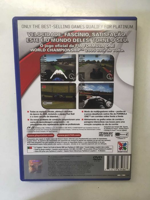 PS2 - Formula One 200564738205023619122