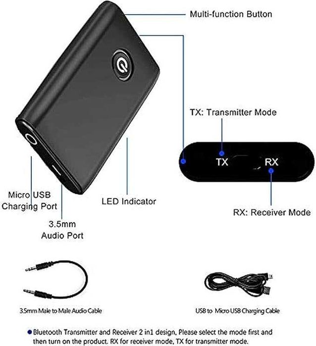 Adapter Bluetooth Audio 5.3 transmiter