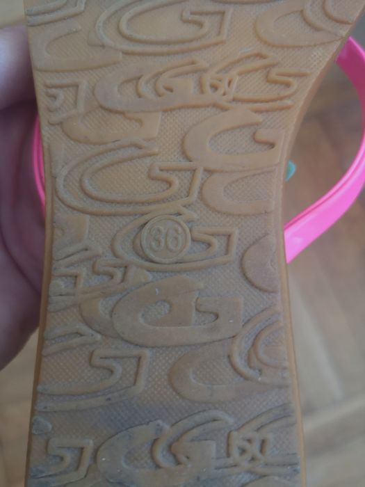 Różowe japonki r. 36