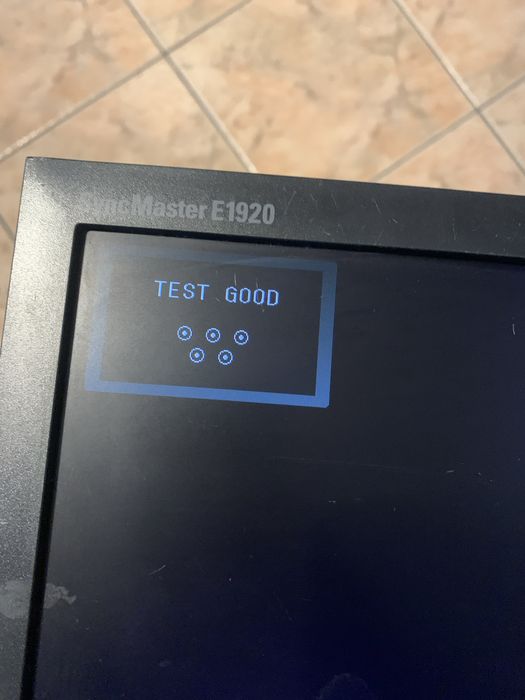 Monitor  SyncMaster SAMSUNG 19 Cali E1920N