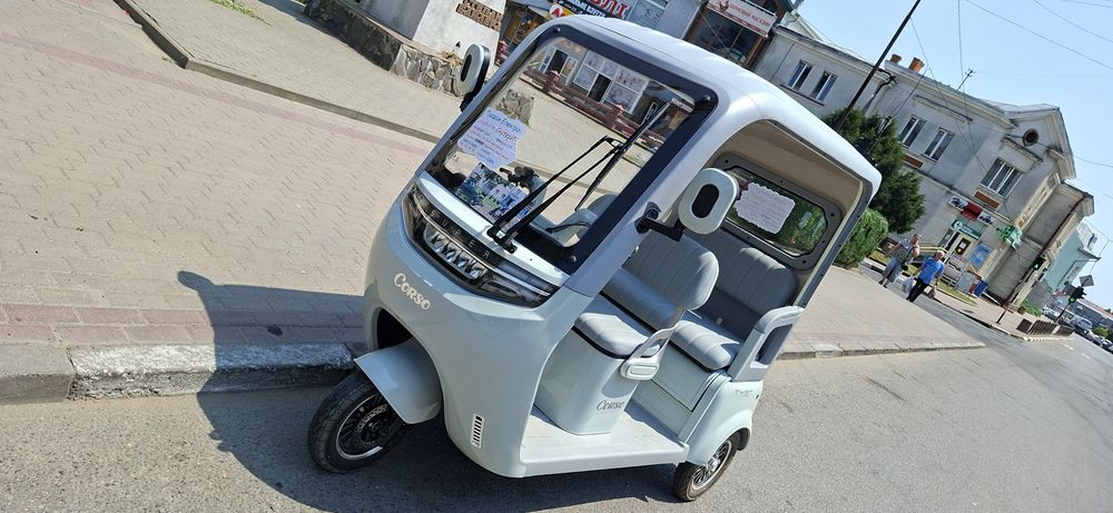 Трицикл Corso «TENSO»  1500W,  72V 30Ah літій-залізо-фосфатний,