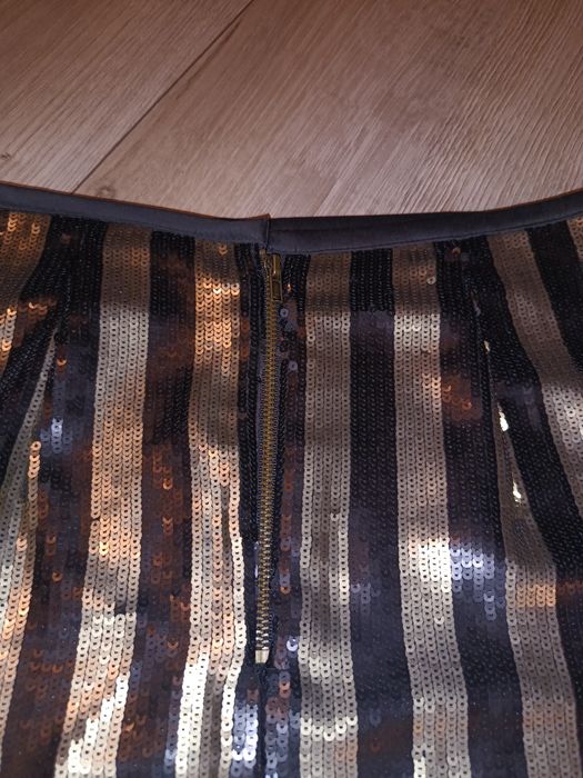 Spódnica cekinowa H&M r 38