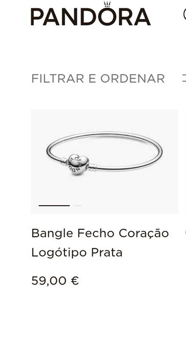 Pulseira original da Pandora