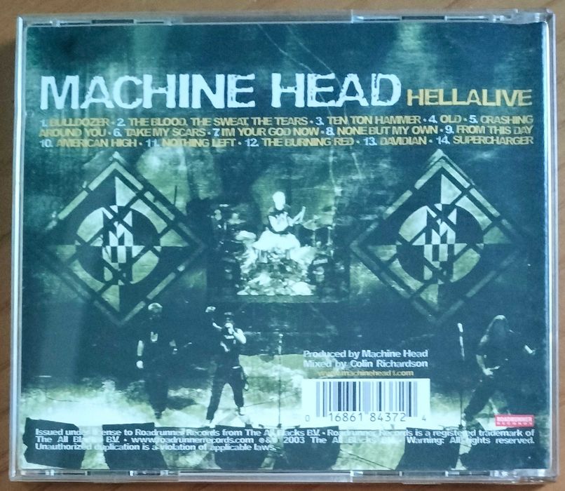 Machine Head - Hellalive64284225511425123