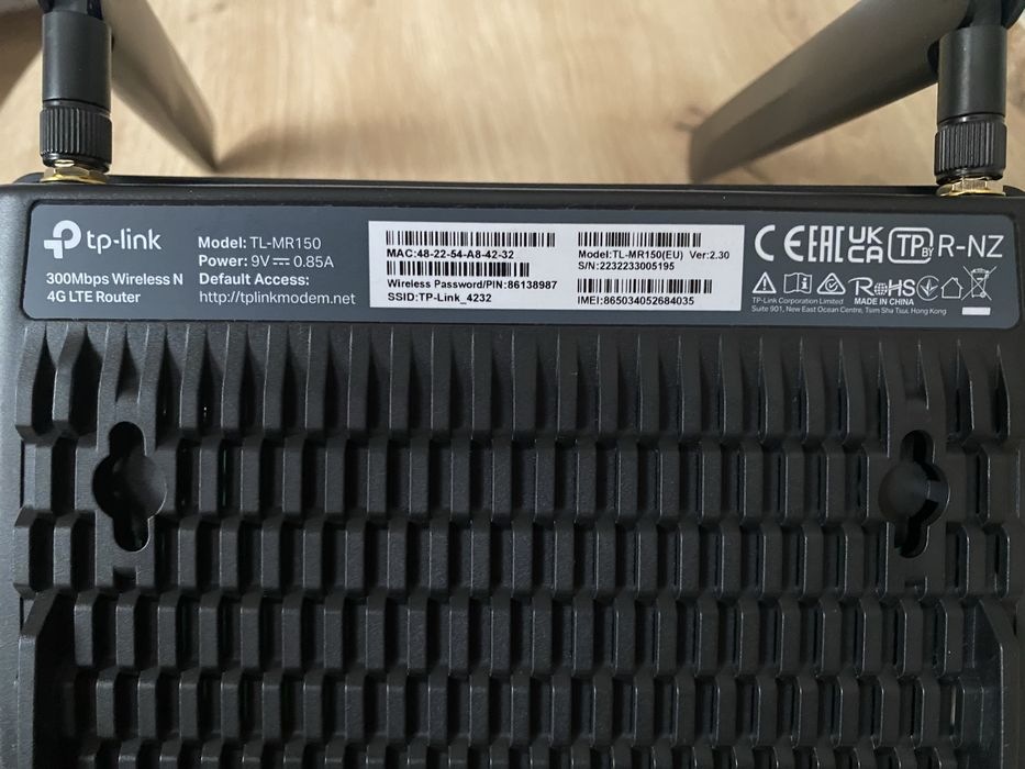 Router tp link mr150