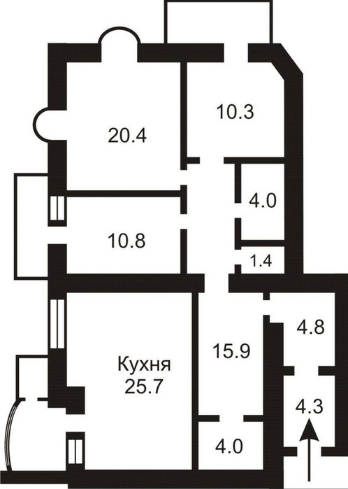 Продаж без комісії 3К квартира в Бучі, ЖК “Паркова оселя”, вул. Ярослава Мудрого 10/1