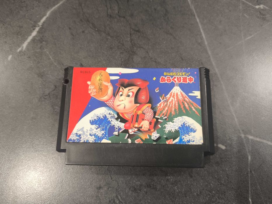 Ganbare Goemon! Karakuri Douchuu Famicom Pegasus Nes Konami