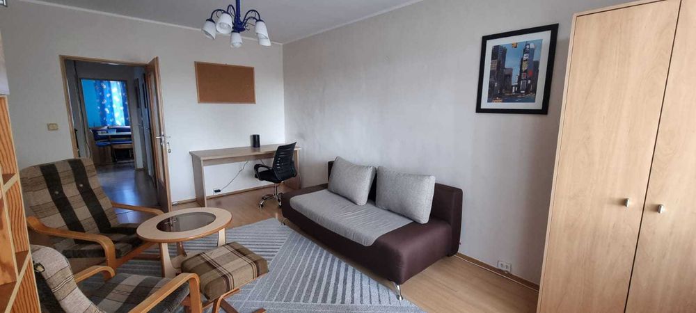Pokój do wynajęcia w mieszkaniu 2 pokojowym (50m2). Gliwice, Centrum, blisko Politechniki.
