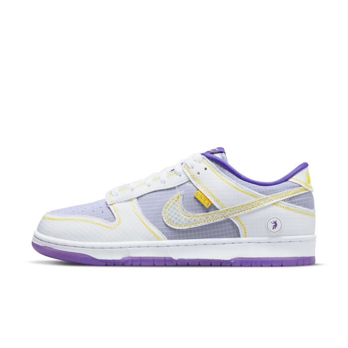 Кроссовки Union LA x Nike Dunk Low 'Purple' DJ9649-500 (оригинал)