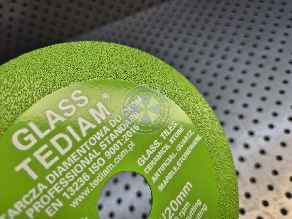 Tarcza diamentowa do szkła 125mm tarcza do gresu płytek ceramicznych