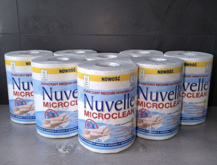Ręcznik papierowy Nuvelle Microclean 3-warstwy, 300 listków