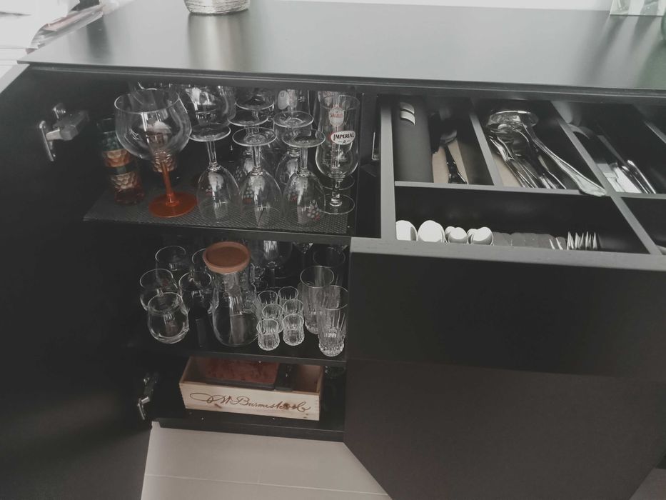 Móveis de sala carvalho preto