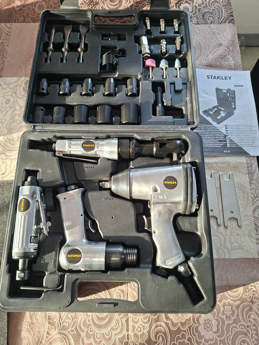 Zestaw narzędzi pneumatycznych Stanley kit 34