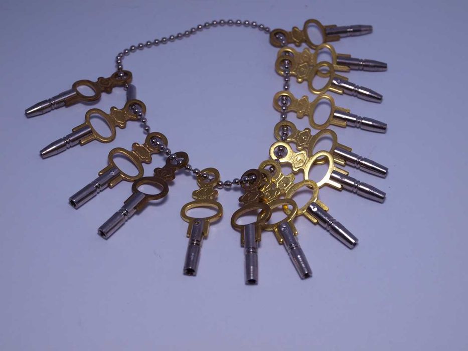 Kluczyki do zegarków kieszonkowych 14 szt.