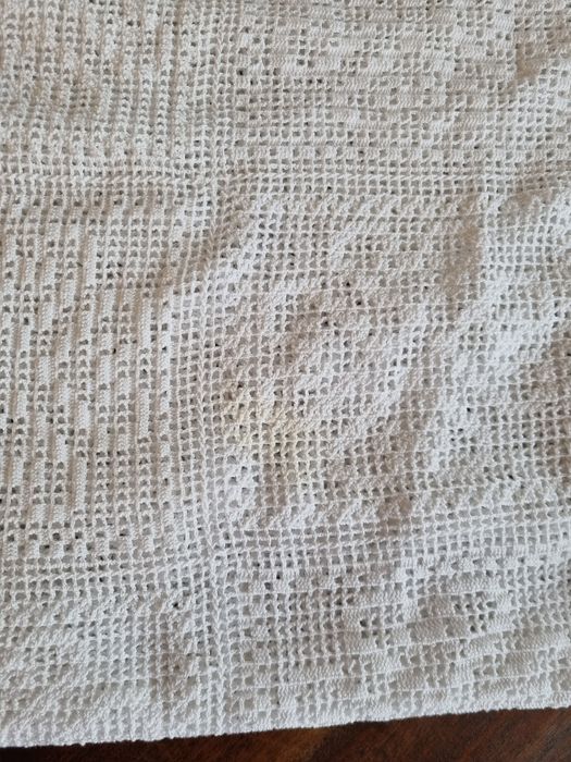 Toalha de mesa em croché