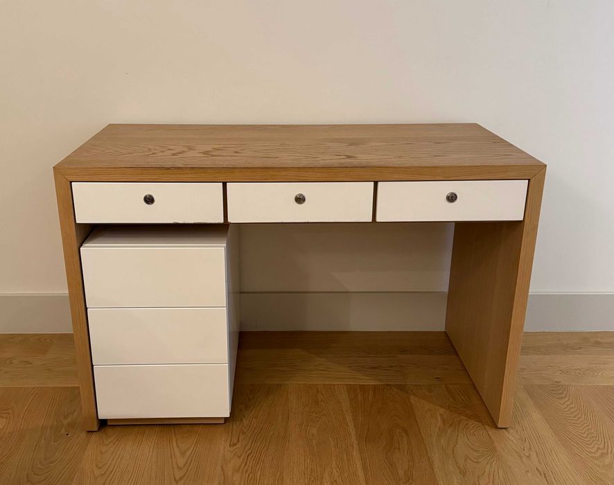 secretaria carvalho 120 cm x 60 cm x 76 cm altura