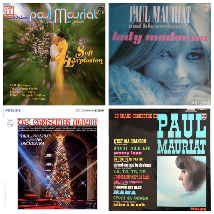 LP P.Mauriat, J.Last,R.Conif,Les Humphries Singers,F.Pourcel,A.Ventura