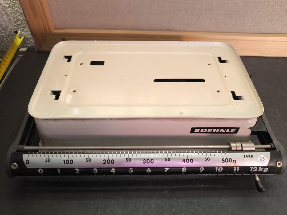 Balança SOEHNLE 12kg
Balança mecânica SOEHNLE com prato em aço inoxidá