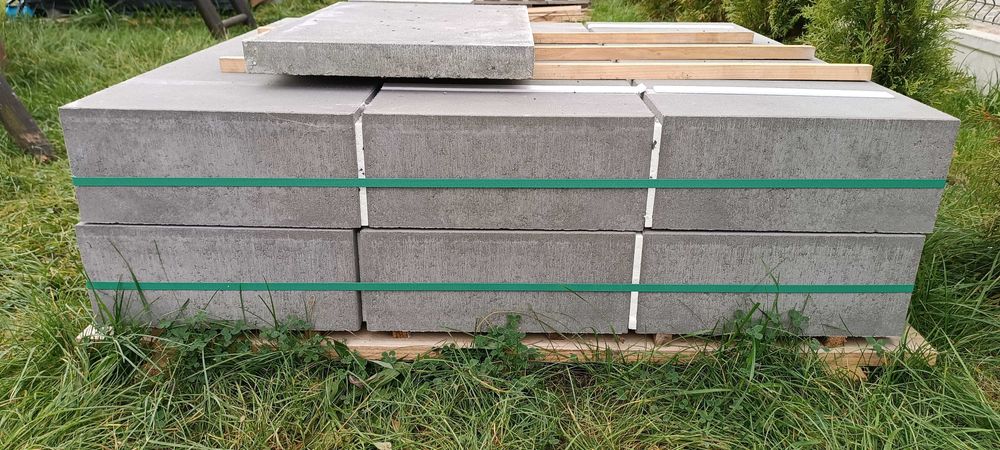Bloki schodowe szare dl100xszer37grux15  nowe Polbruk