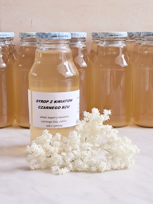 Syrop z kwiatów czarnego bzu