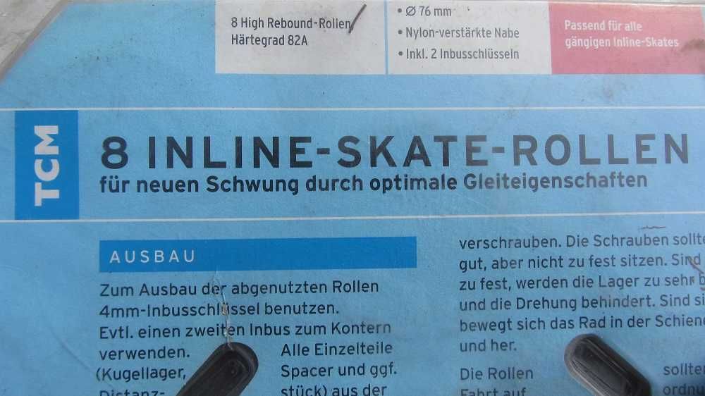 Rodas e Rolamentos para Patins em Linha e Rodas skate 52mm 99a