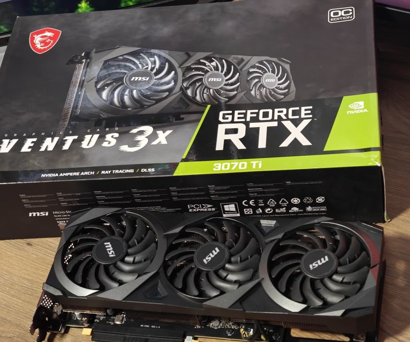 Відеокарта RTX 3070ti MSI Ventus 3x OC