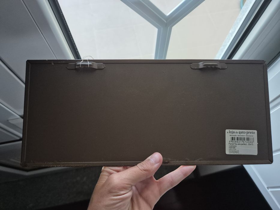 Placa decoração parede