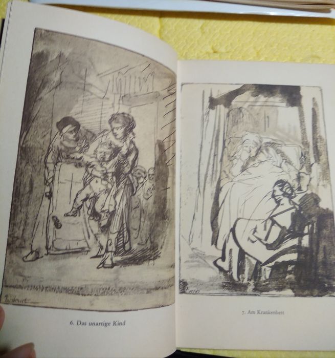 Книга Рембрандт. Старая.