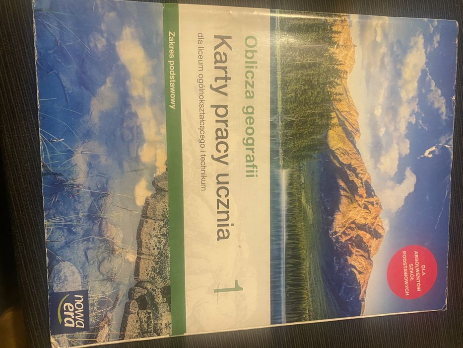 Karty pracy do geografii klasa 1 zakres podstawowy nowa era
