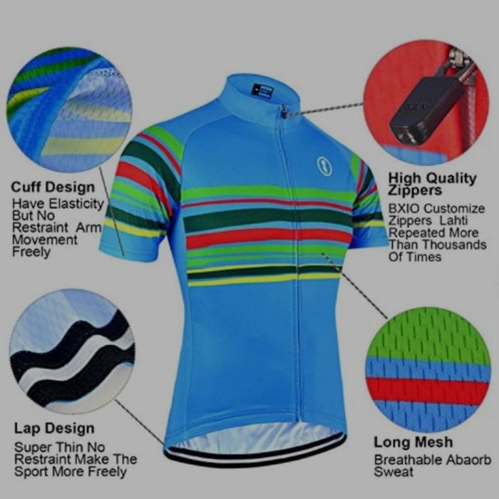 Придбайте дихаючі велосипедні майки BXIO з коротким рукавом...