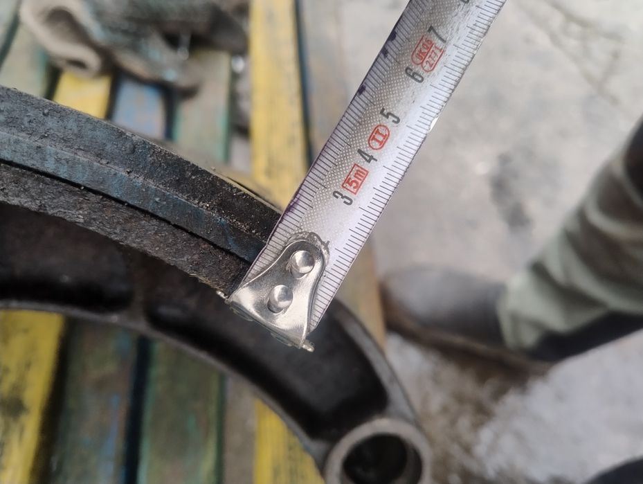 Гальмівні колодки з накладками MAN F90 F2000 барабани