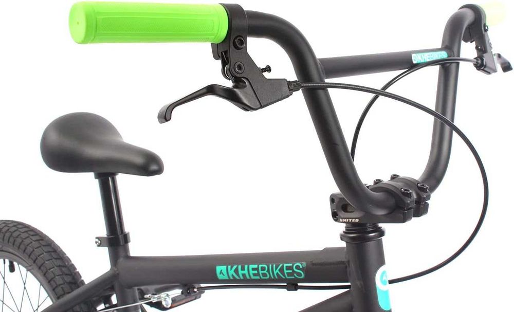 rower BMX KHE Lenny czarny, 16 cali, tylko 9,4 kg